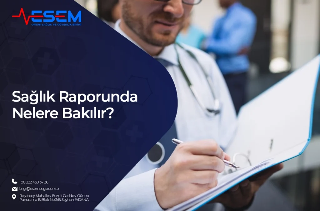Sağlık Raporunda Nelere Bakılır?