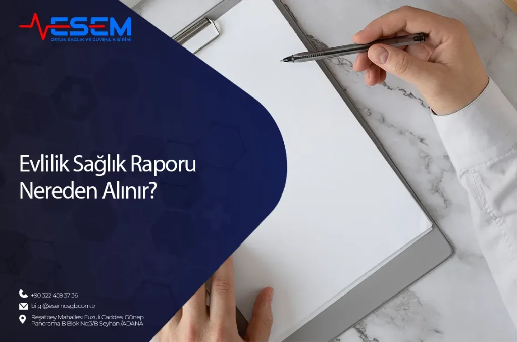 Evlilik Sağlık Raporu Nereden Alınır