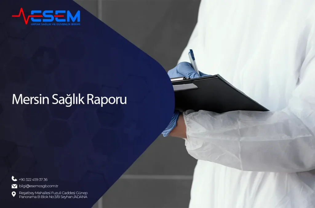 Mersin Sağlık Raporu